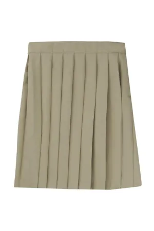 Below the Knee Pleated Skirt