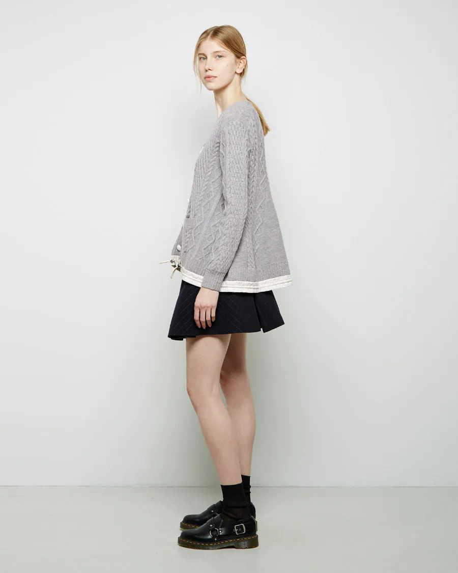 Cable Knit Cardigan
