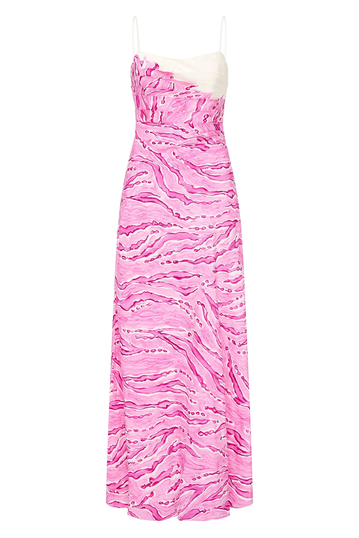 Clarice Draped Maxi Dress