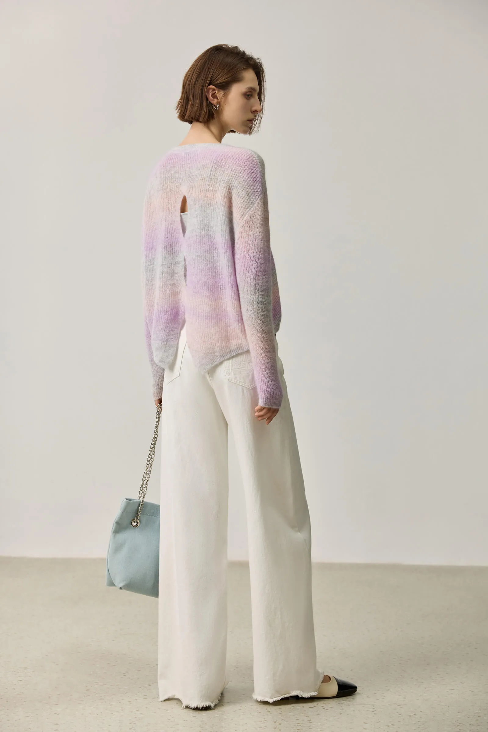 LILY Alpaca-Blend Striped Sweater