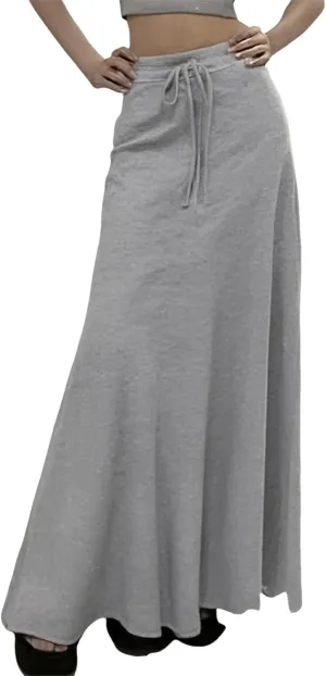 Long Skirt for Women Summer Slim Fit Trendy Stretchy High Elastic Waist Flowy Flare Long Skirts for Women Plus Size