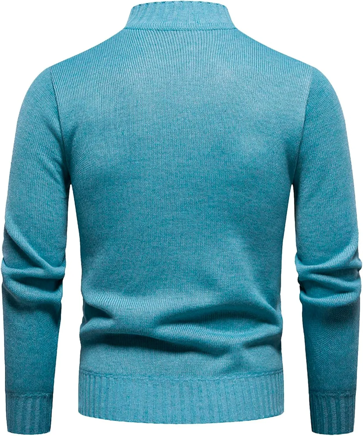 Mens Sweater Men's Solid Turtleneck T-Shirts Long Sleeve Shirt Thermal Baselayer Ribbed Pullover Sweaters Sweatshirt